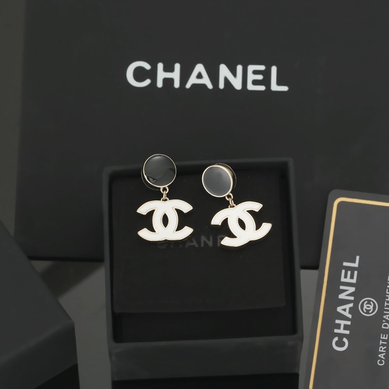 Ch*el earrings